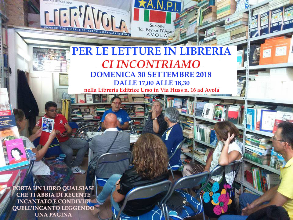 locandina letture in libreria