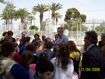 Con il sindaco