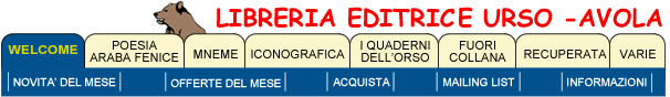 Benvenuti sul sito della Libreria Editrice Urso, dal 1975 un angolo di cultura ad Avola.